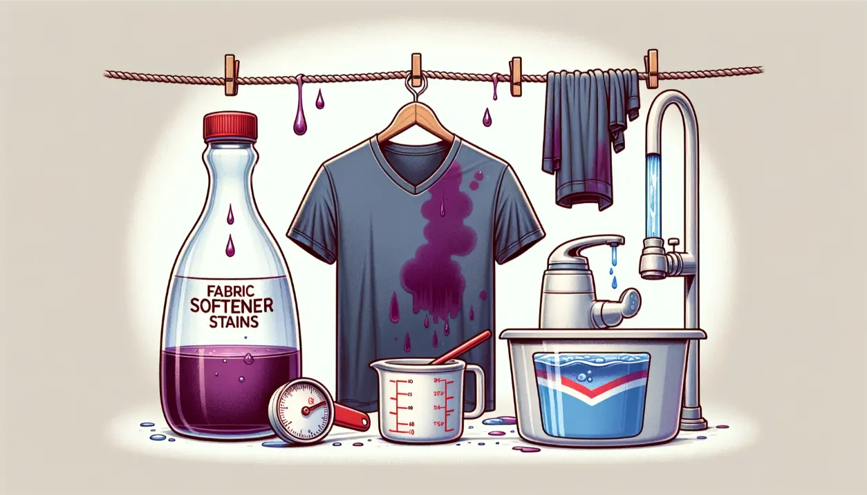 effective methods for removing fabric softener stains from clothes
