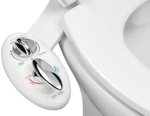 LUXE Bidet NEO 320 - Hot and Cold Water, Self-Cleaning, Dual Nozzle
