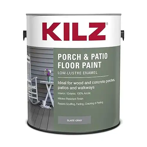 KILZ Low-Lustre Enamel Porch & Patio Latex Floor Paint
